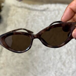Steve Madden Brown Cat Eye Sunglasses